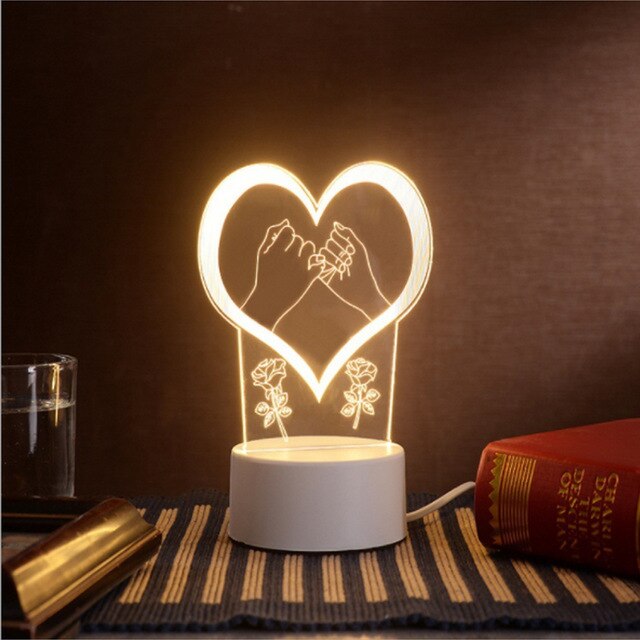 3D Acrylic LED Night Light