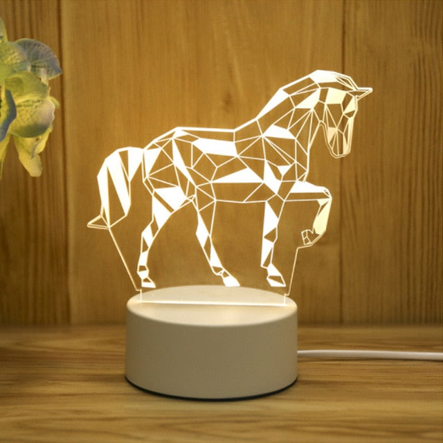 3D Acrylic LED Night Light