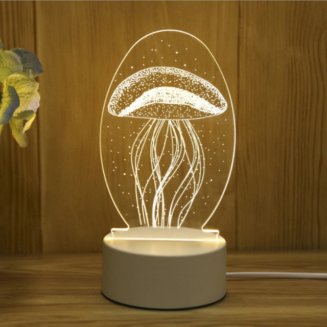 3D Acrylic LED Night Light